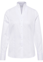 Blouse-chemisier blanc structuré