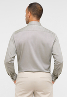 MODERN FIT Performance Shirt in olive strukturiert