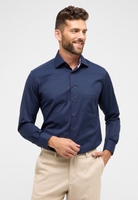 MODERN FIT Cover Shirt in navy unifarben