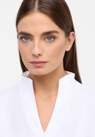 Soft Luxury Shirt Blouse in off-white vlakte