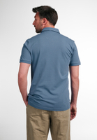 MODERN FIT Polo shirt in blue plain