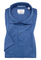 SLIM FIT Jersey Shirt in blue plain