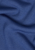 Strick Pullover in blau unifarben