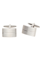 Cufflinks in silver plain