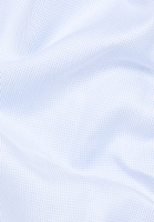 MODERN FIT Hemd in hellblau strukturiert