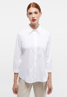 Signature Shirt Blouse in white plain