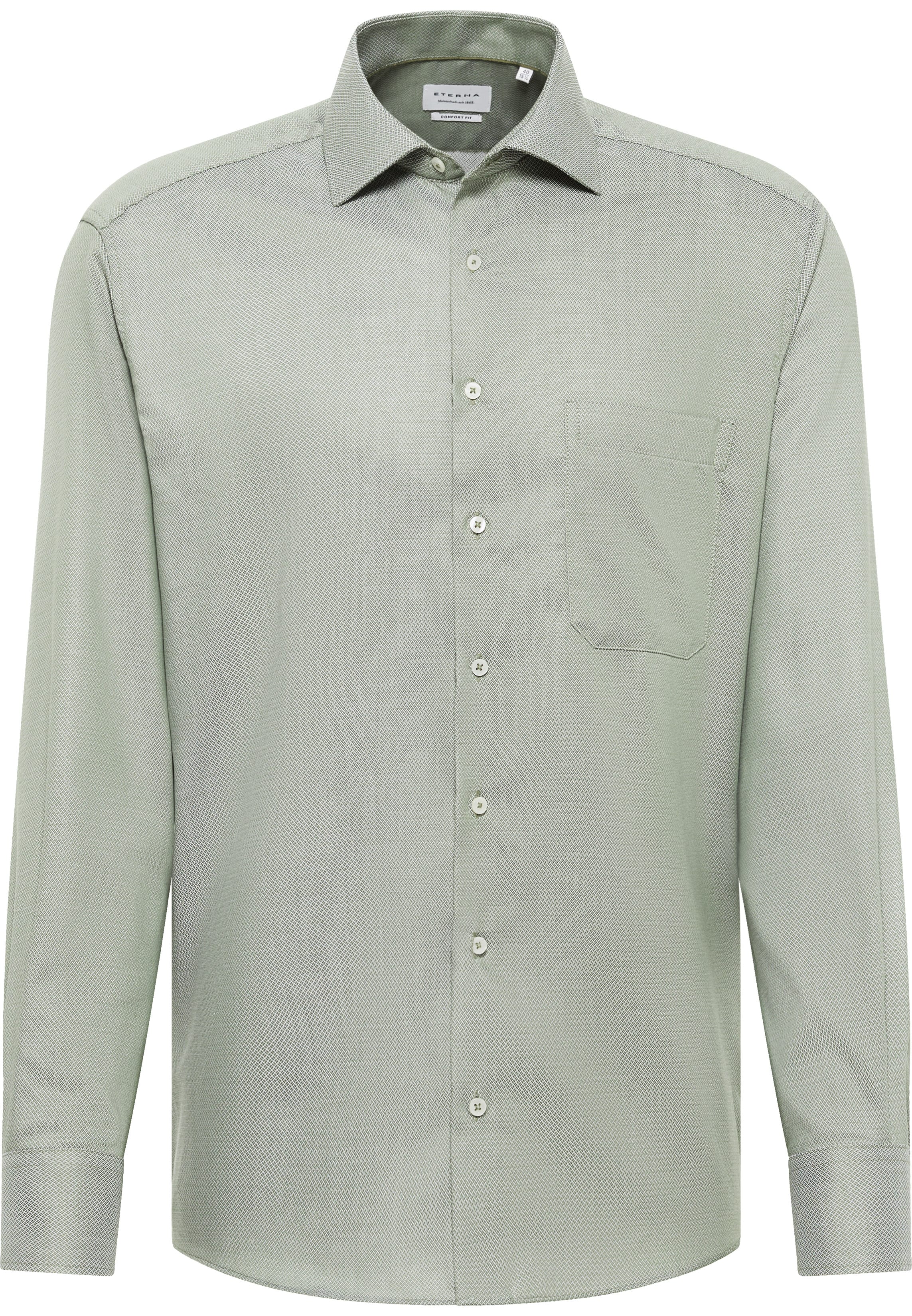 COMFORT FIT Shirt in leave structured