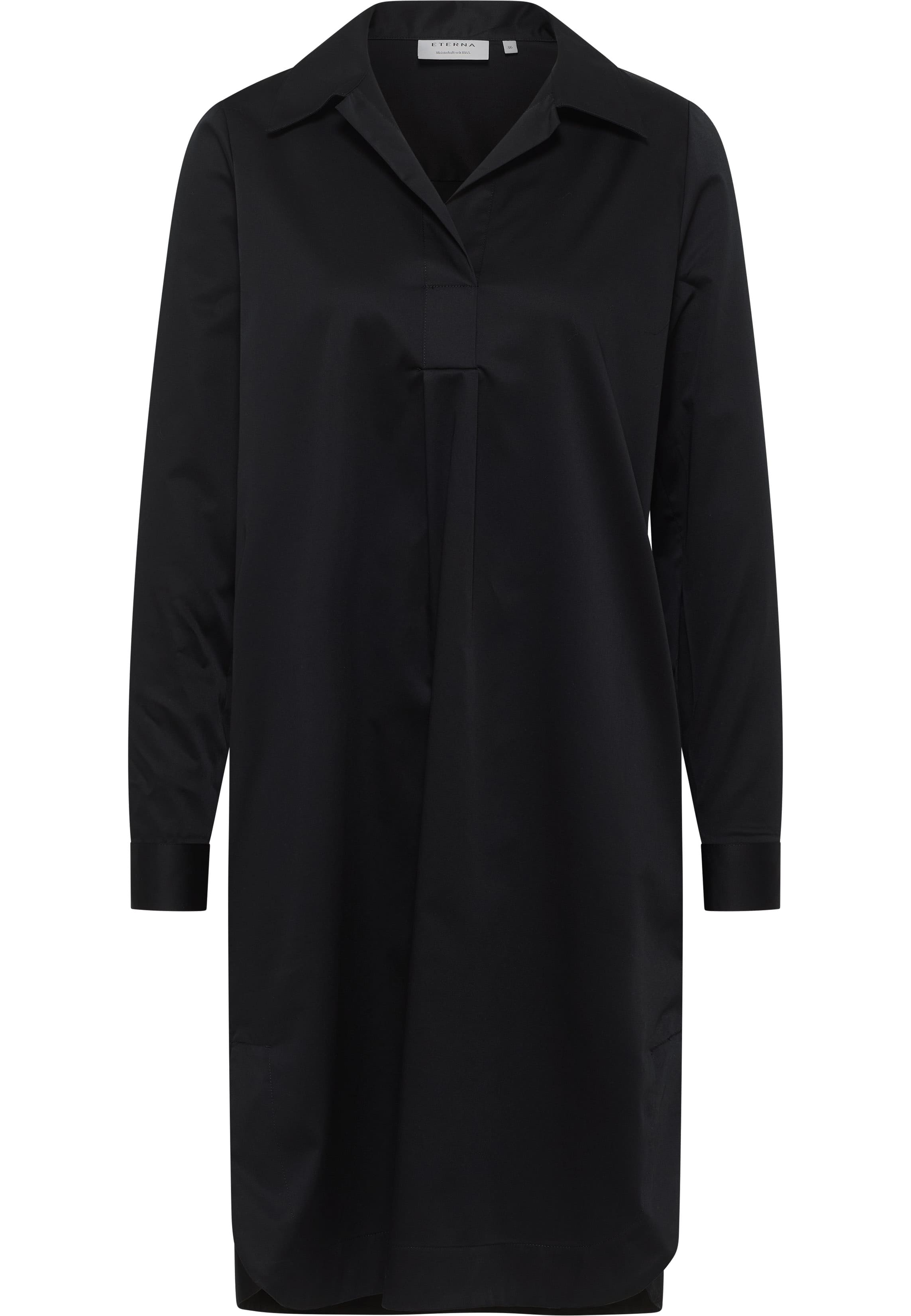 Plain black shirt shops dress