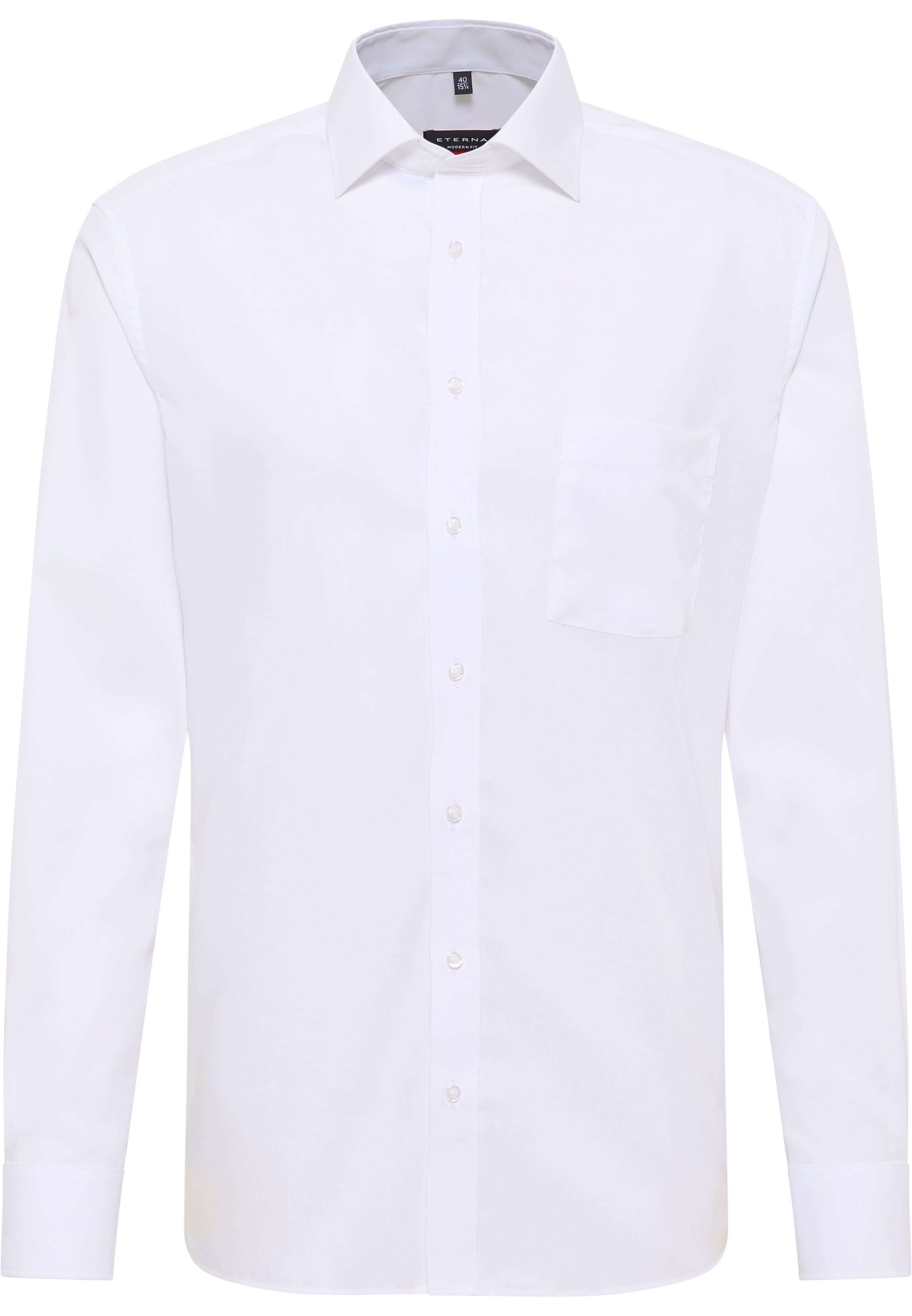 MODERN FIT Chemise blanc uni