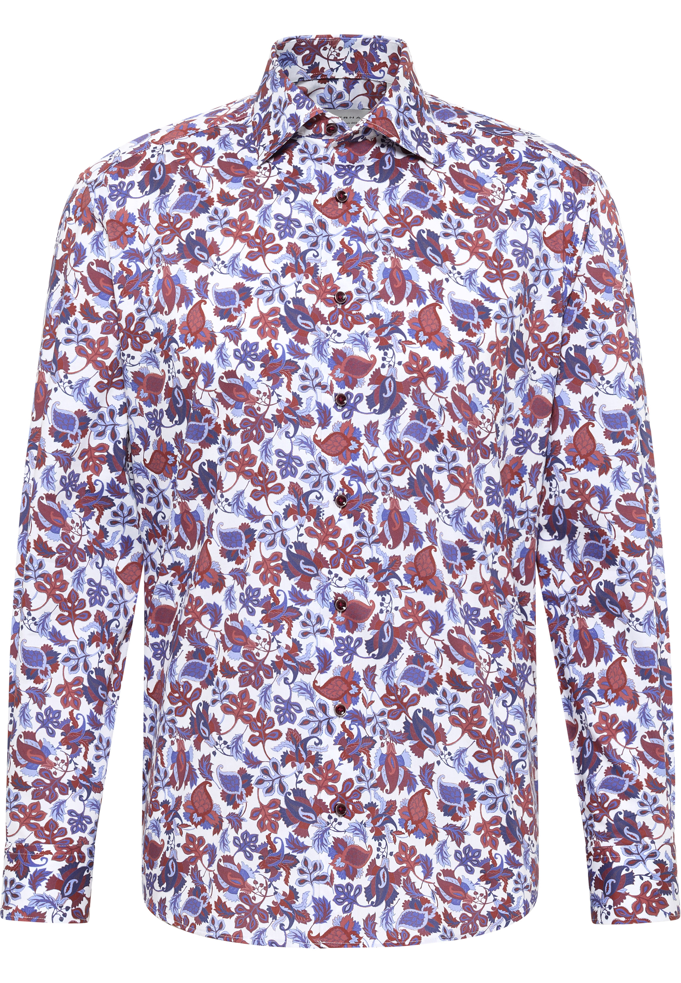 COMFORT FIT Shirt in red printed