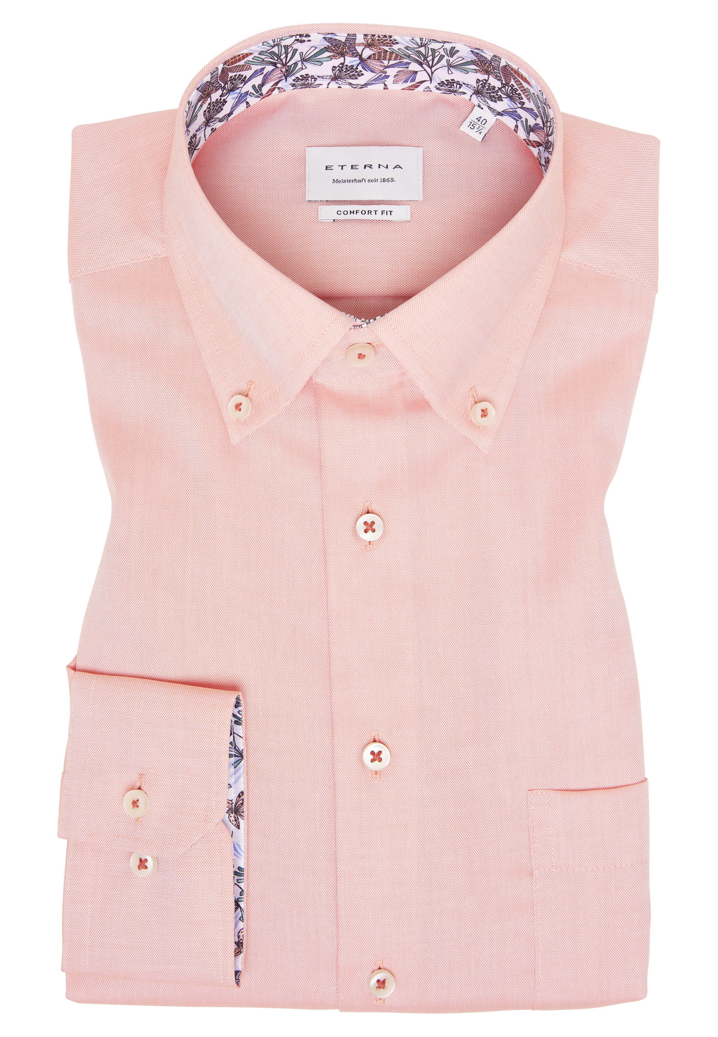 Salmon on sale dress shirt