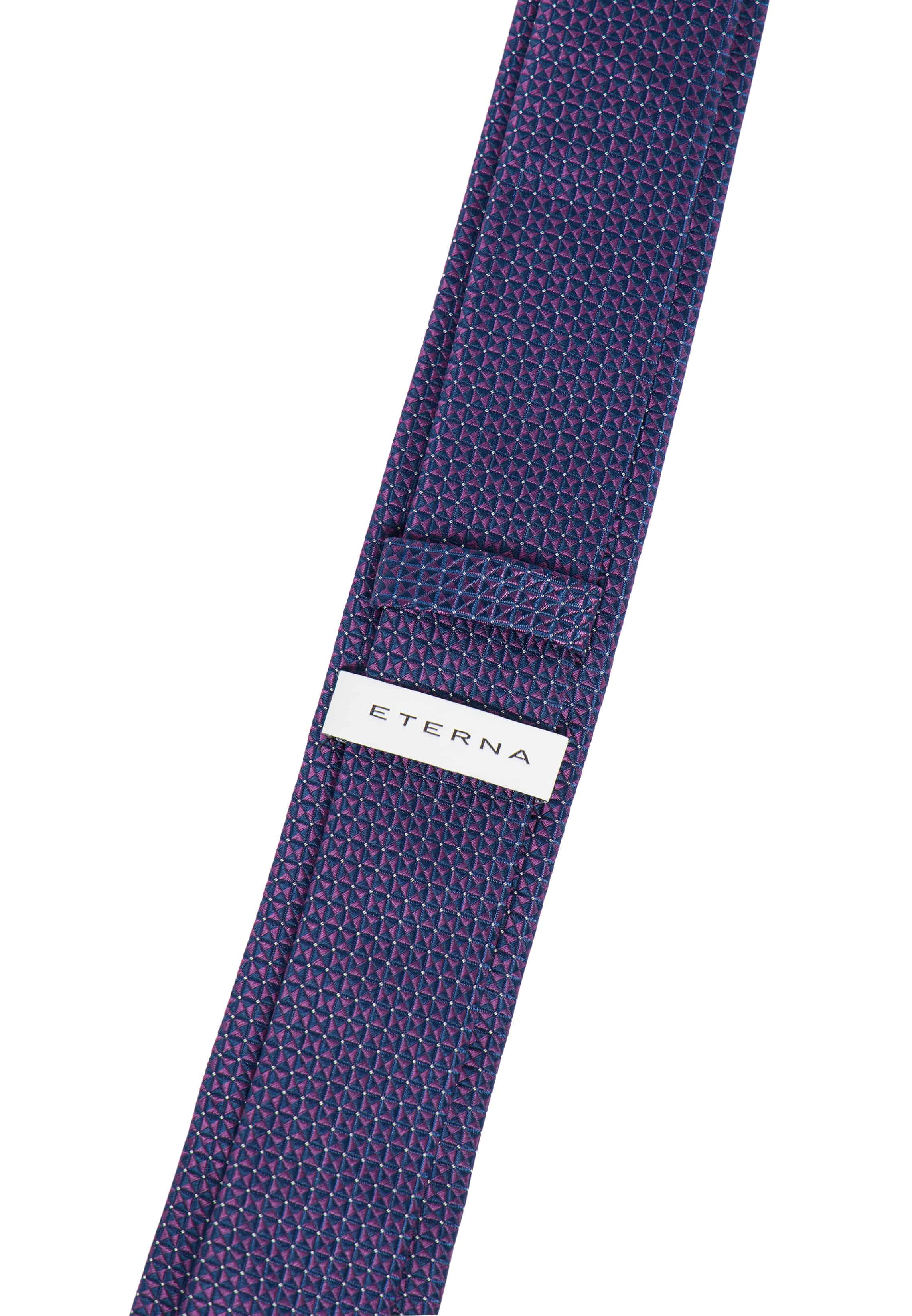 Tie in violet structured