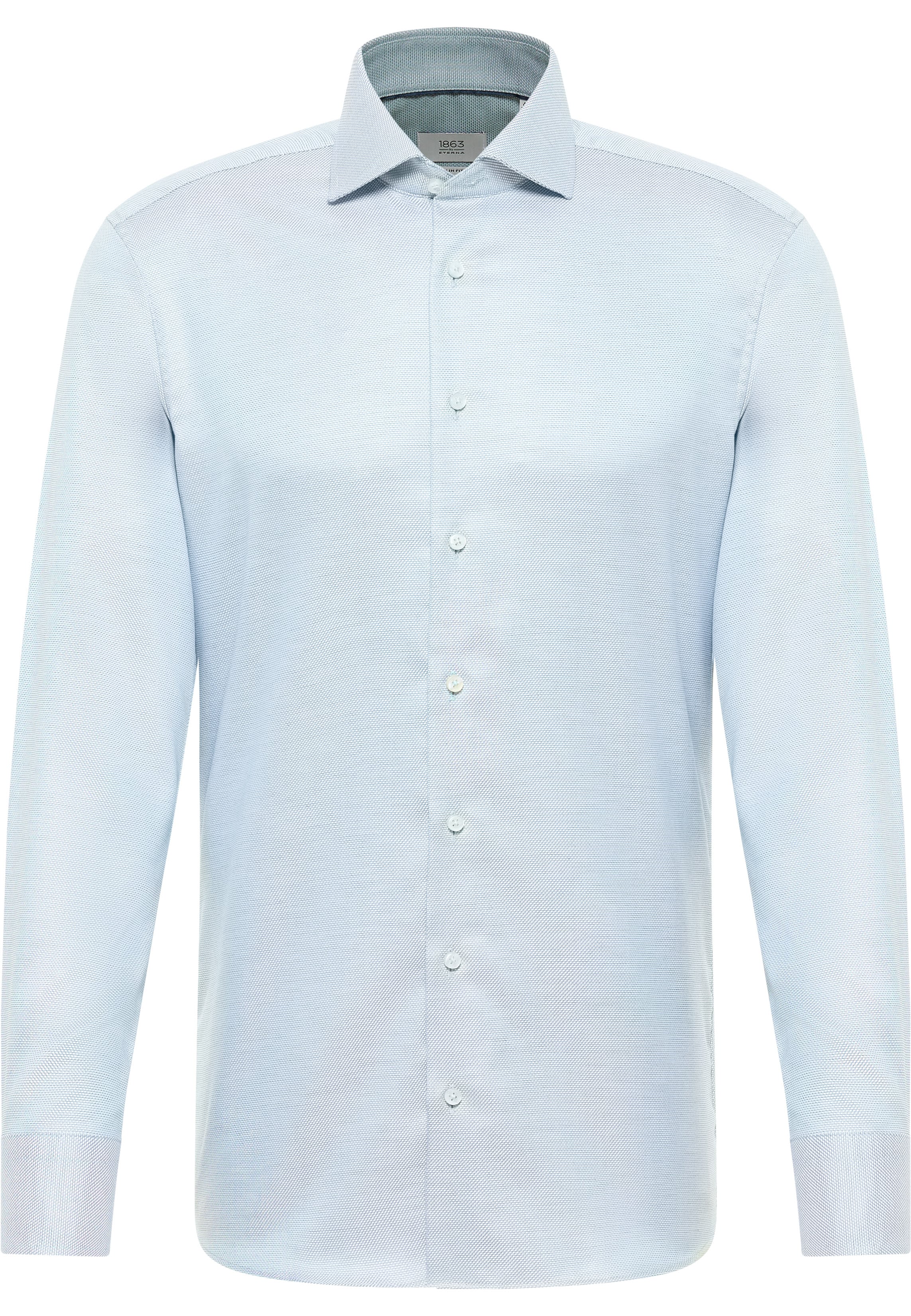 SLIM FIT Shirt in leave structured