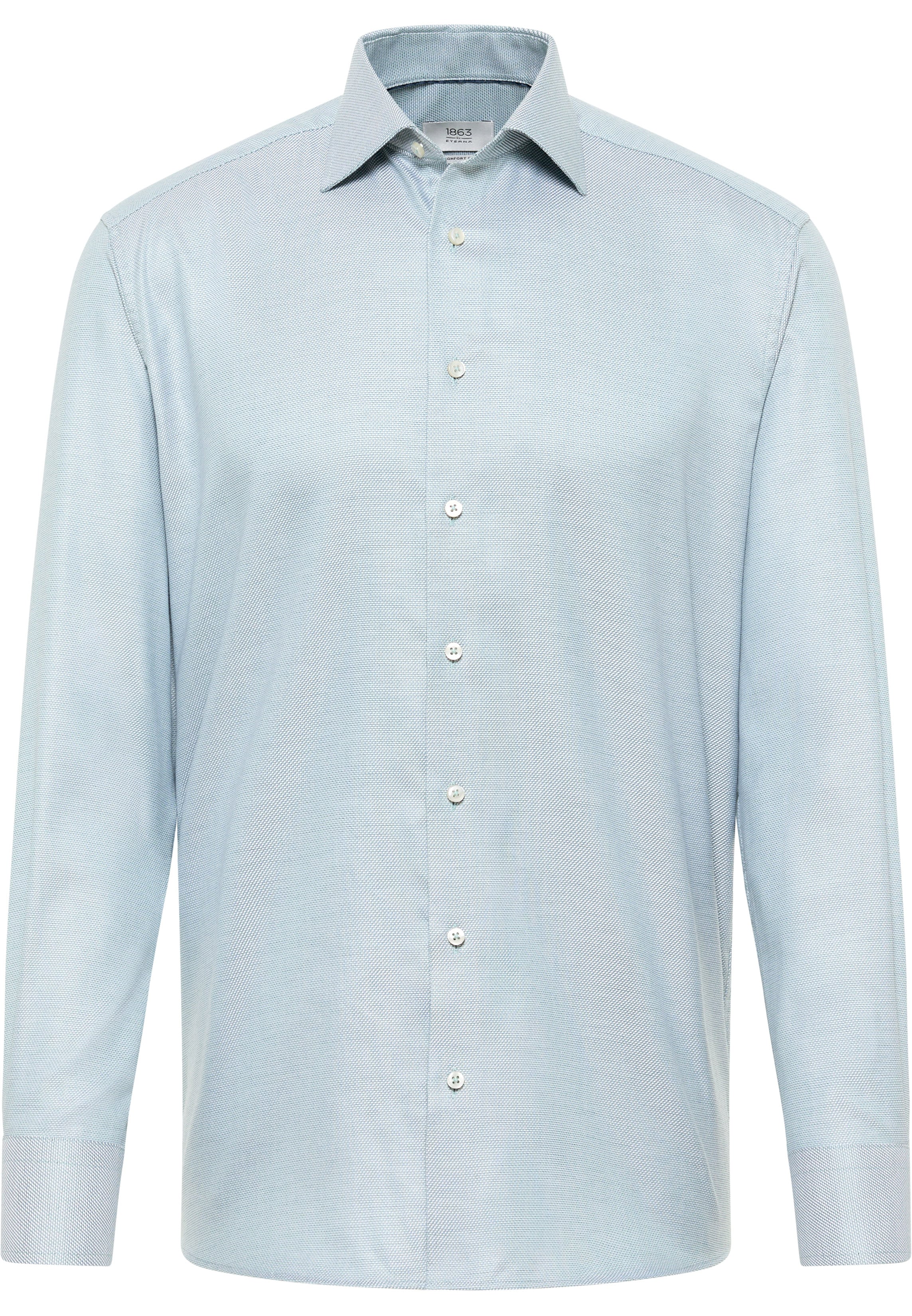 COMFORT FIT Shirt in leave structured