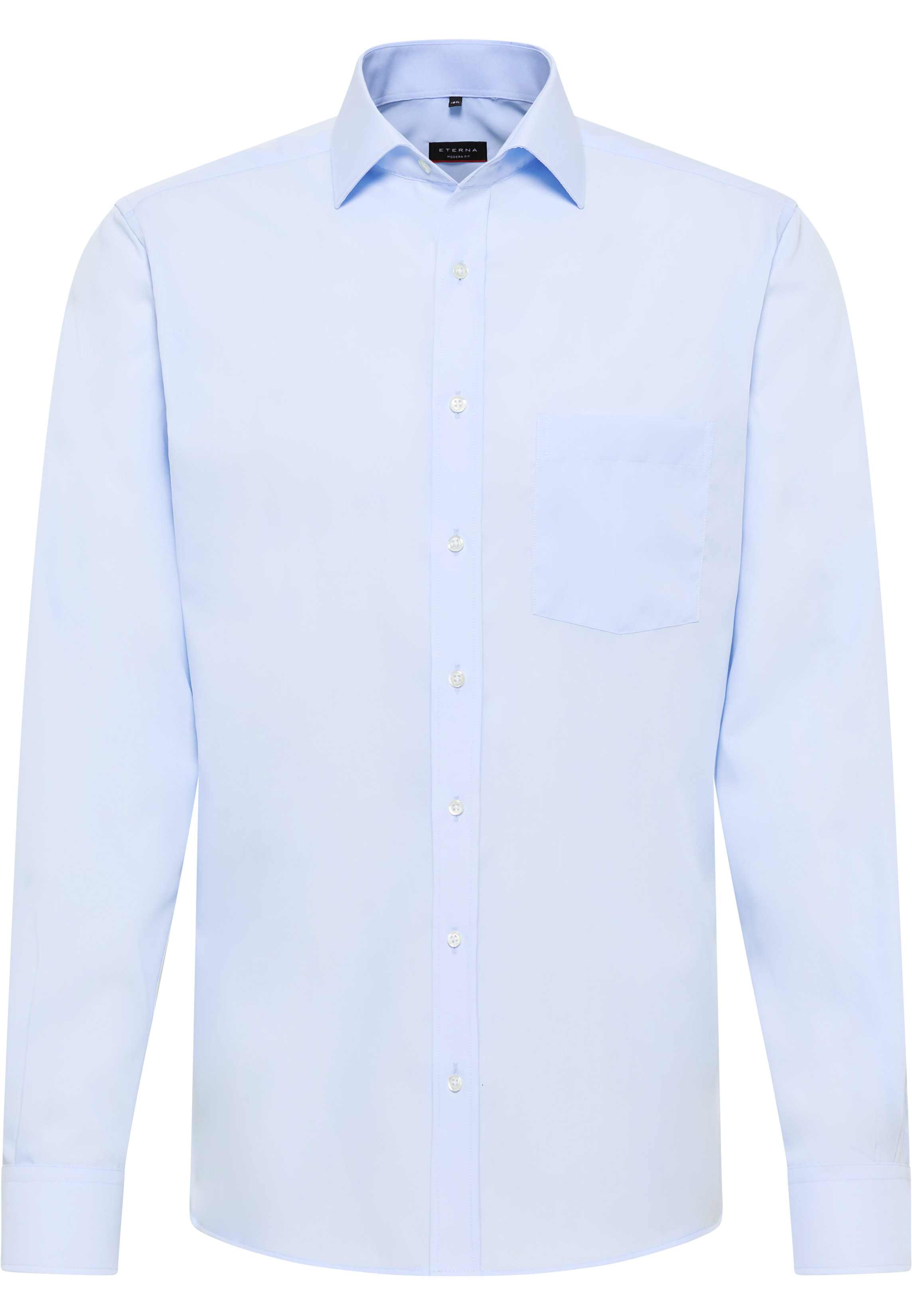 MODERN FIT Chemise bleu clair uni