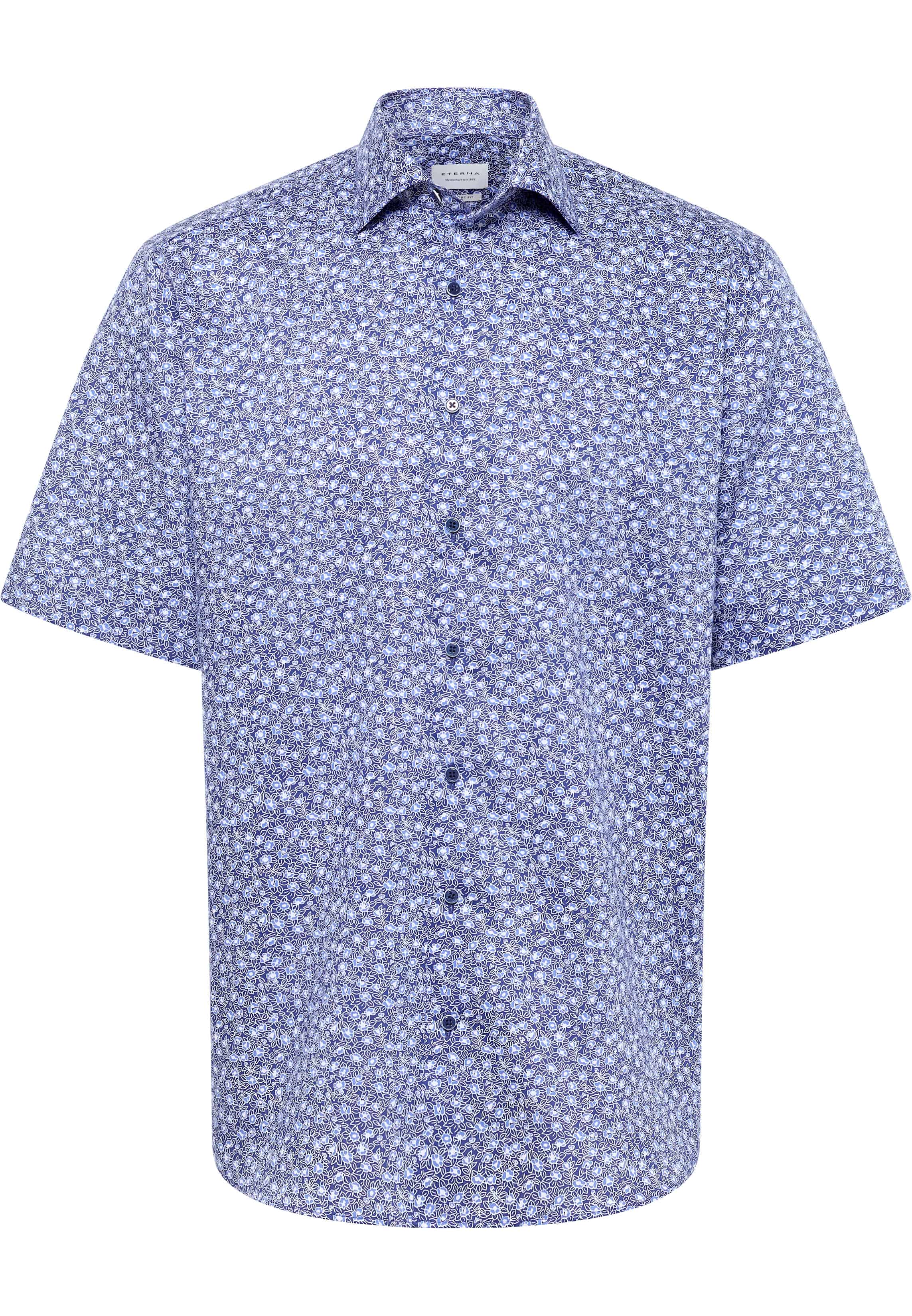 COMFORT FIT Shirt in navy printed