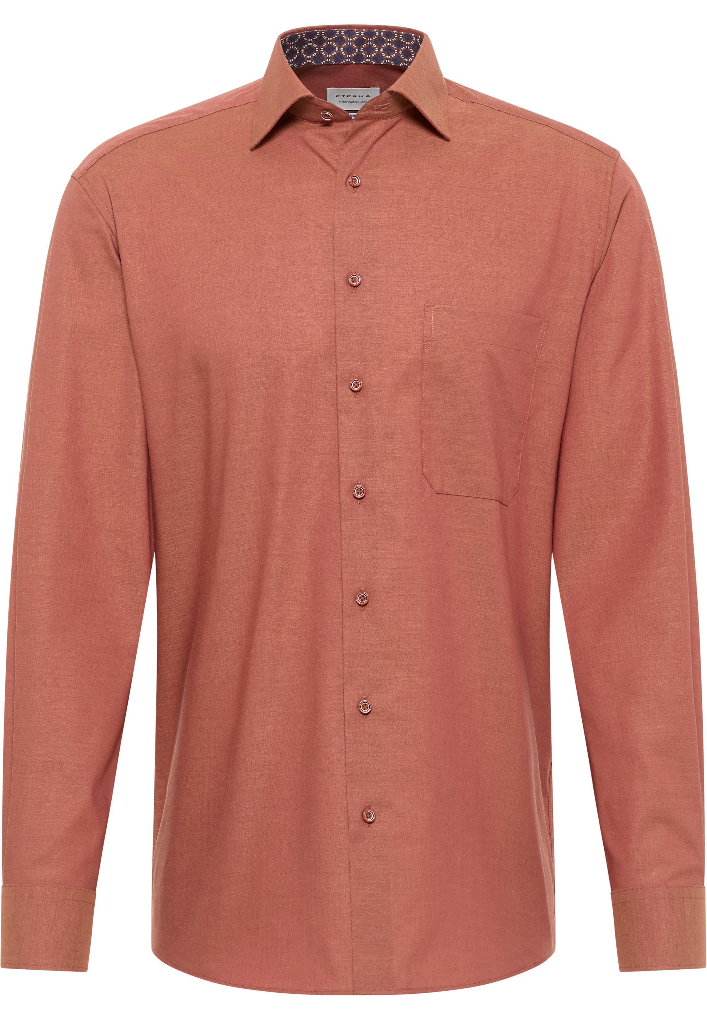 COMFORT FIT Shirt in curry plain