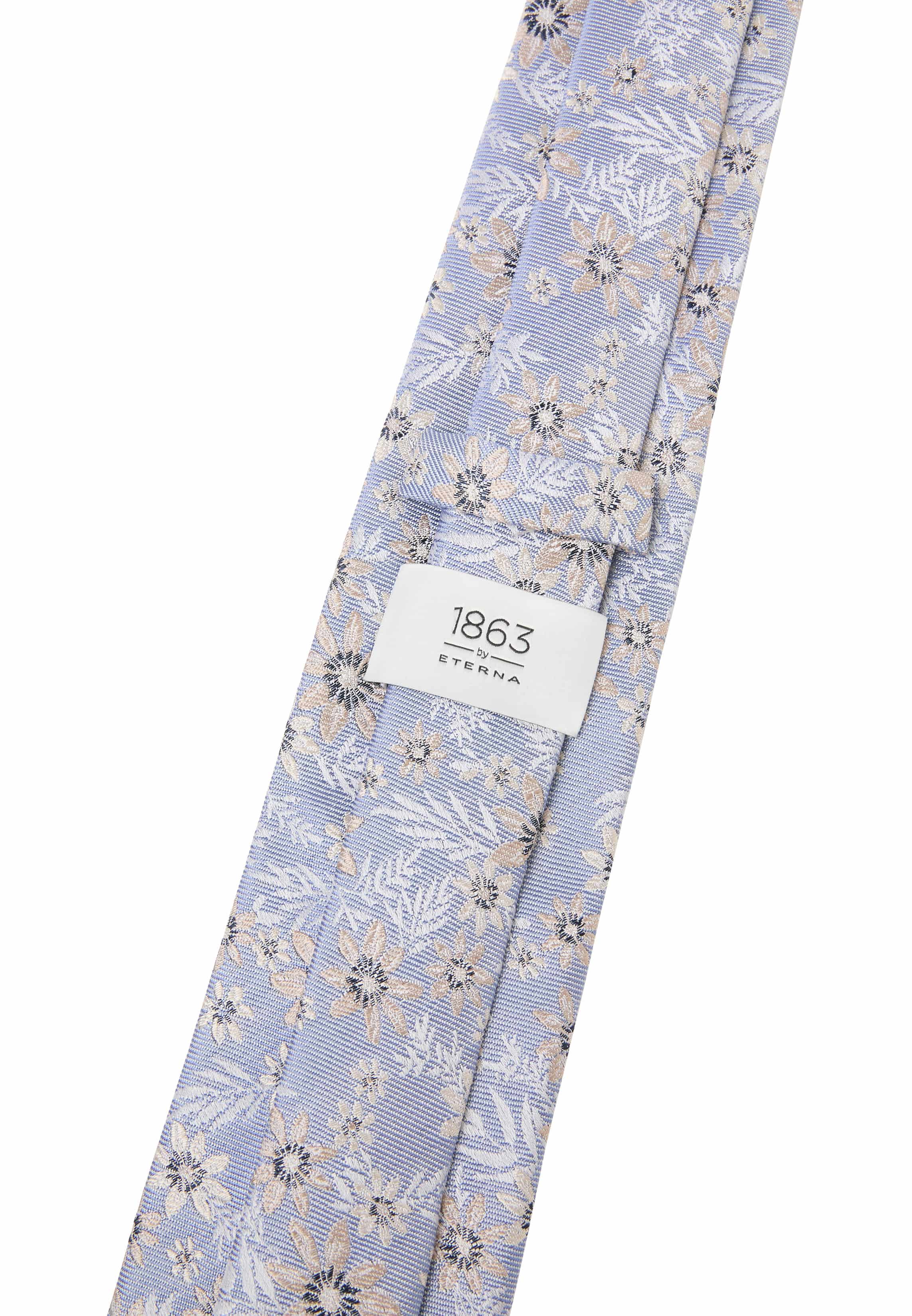 Tie in grey patterned