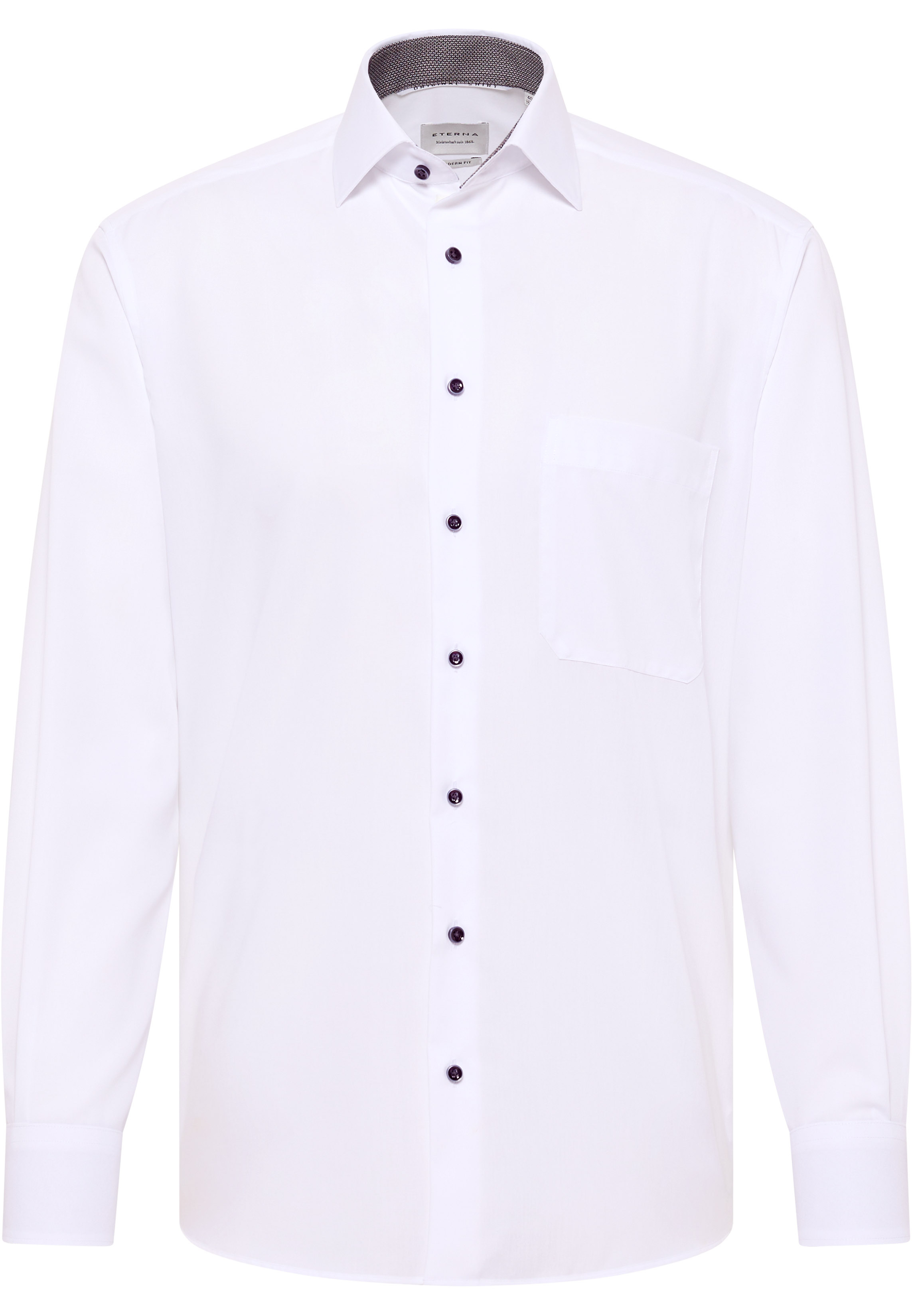 COMFORT FIT Original Shirt in white plain