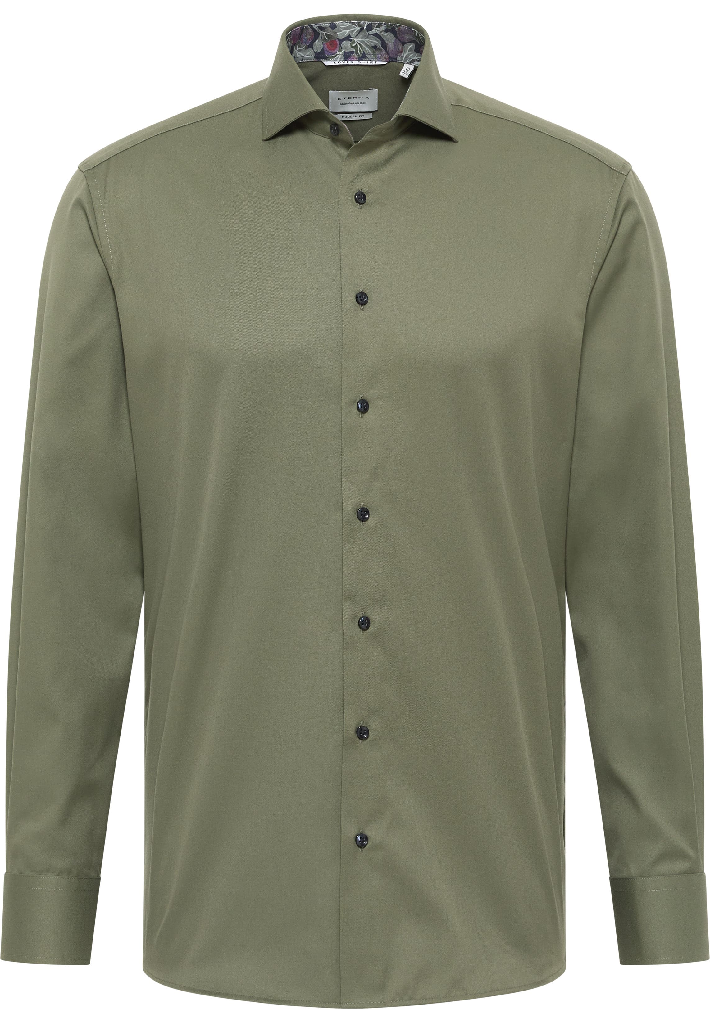 MODERN FIT Cover Shirt leave uni