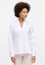 Satin Shirt Blouse in white plain