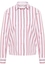 Soft Luxury Shirt Blouse in pink striped