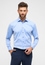 MODERN FIT Cover Shirt in blauw vlakte