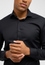 SLIM FIT Cover Shirt in black plain