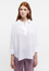 T-shirt blouse in white plain