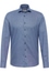 SLIM FIT Shirt in dark blue structured