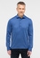 SLIM FIT Jersey Shirt in blau unifarben