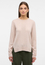 Strick Pullover in beige unifarben