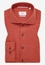 MODERN FIT Linen Shirt in dark red plain