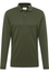 REGULAR FIT Poloshirt in olive unifarben