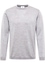 Knitted jumper in melange plain