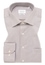 COMFORT FIT Shirt in taupe structured