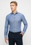 SLIM FIT Shirt in blue-gray structured