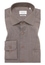 COMFORT FIT Chemise cognac structuré