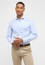 SLIM FIT Shirt in light blue structured