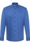 MODERN FIT Jersey Shirt in blue plain