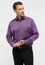 COMFORT FIT Cover Shirt in purple plain