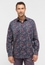 COMFORT FIT Shirt in navy printed