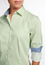 shirt-blouse in light green striped