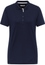 Poloshirt in navy unifarben