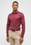 SLIM FIT Cover Shirt in bordeaux unifarben