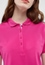 Poloshirt in pink vlakte