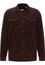 MODERN FIT Shirt in brown plain