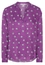 tunic in violet printed