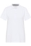 Polo shirt in white plain