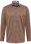 COMFORT FIT Cover Shirt in chestnut vlakte